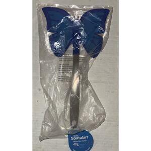 Tovolo Flexible Blue Butterfly Turner Spatulart Spatula New in Plastic